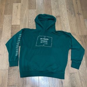 H&M Stay together graphic hoodie size L oversized fit